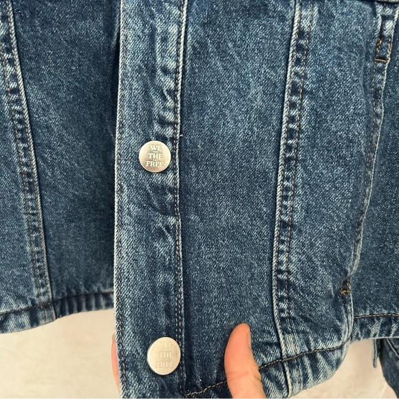 We the free jade denim jacket size medium - Picture 10 of 13